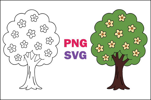 Black and White Tree Graphics & Illustrations Review