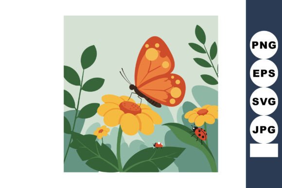 Butterfly Graphics: Fresh Illustrations for Branding