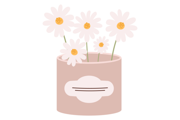 Daisy Bouquet Icon: Fresh Graphics & Illustrations