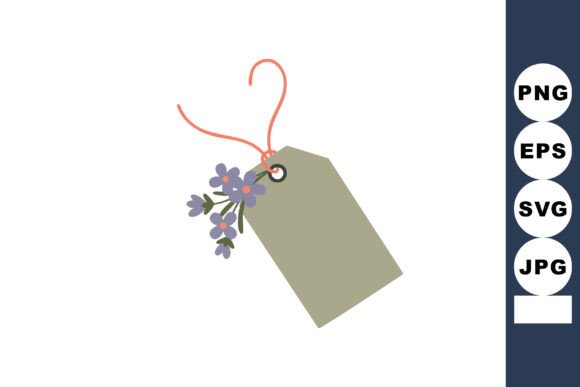 Lavender Gift Tag Graphics & Illustrations Review